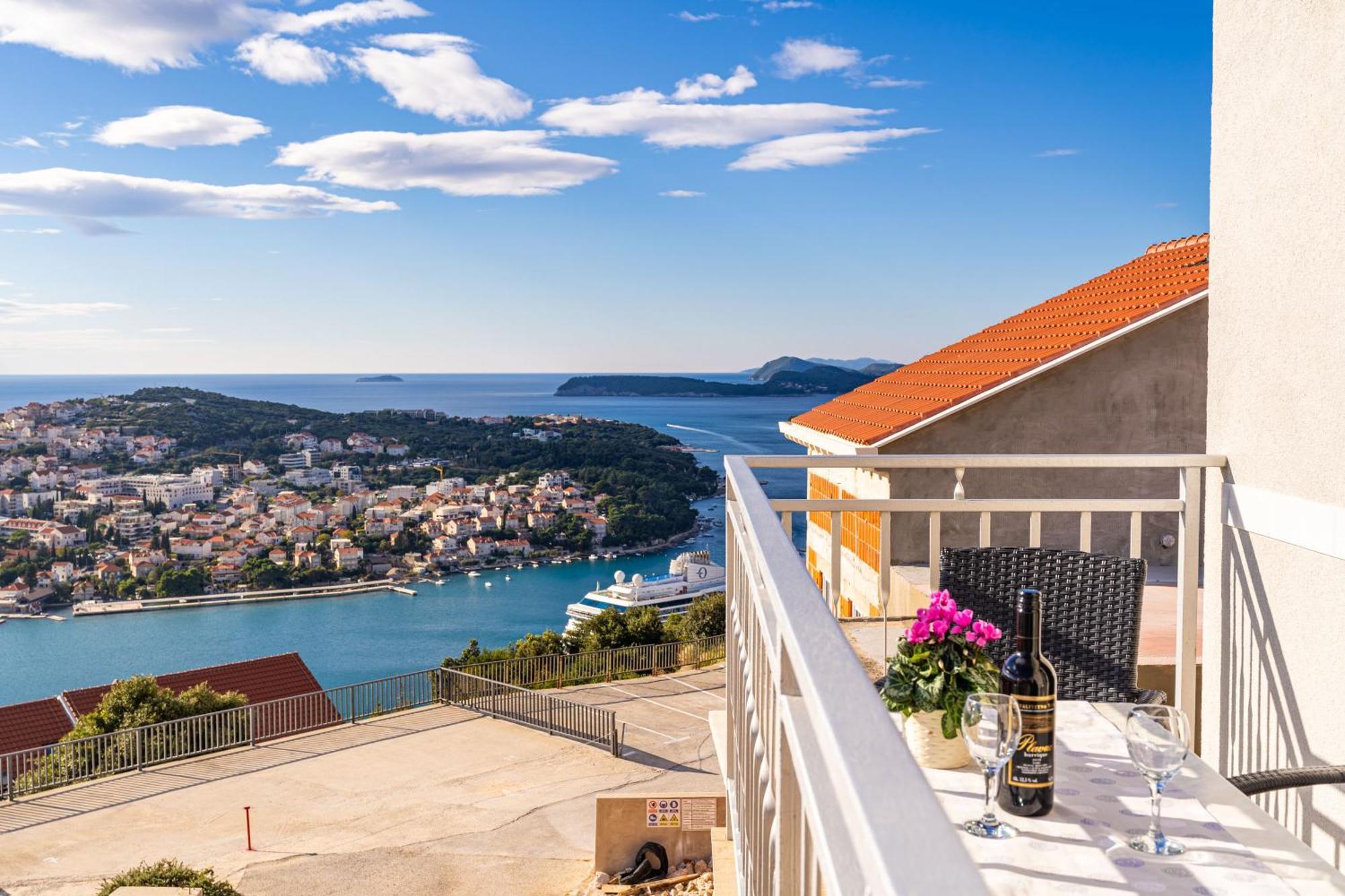 דוברובניק Sea View Apartment Nuncijata מראה חיצוני תמונה